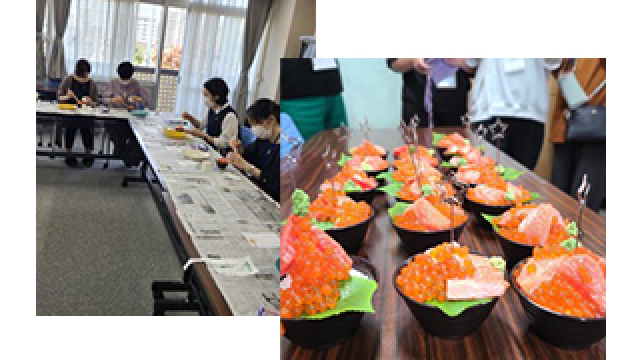 品川区立荏原第5中学校 食品サンプル体験会開催