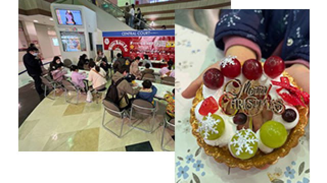 サントムーン柿田川クリスマスワークショップ開催