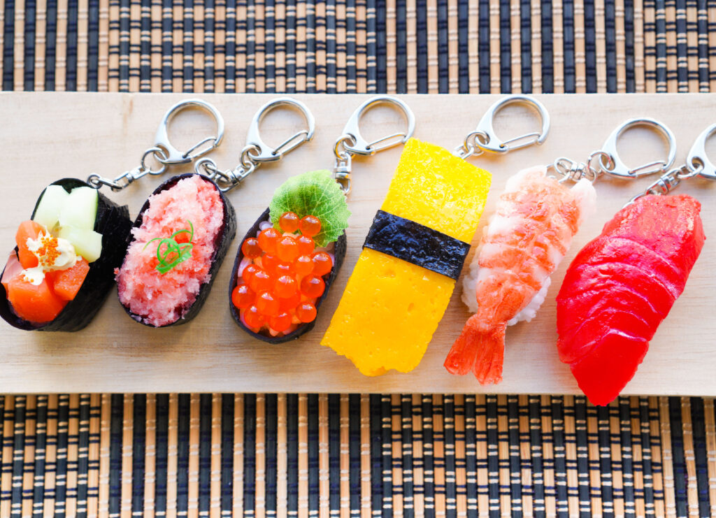 伝統文化交流館・食品サンプルお寿司作り開催